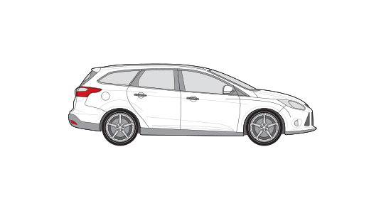 Ford Focus Station of vergelijkbaar